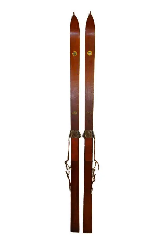 Antique Warner Northland Skis 1
