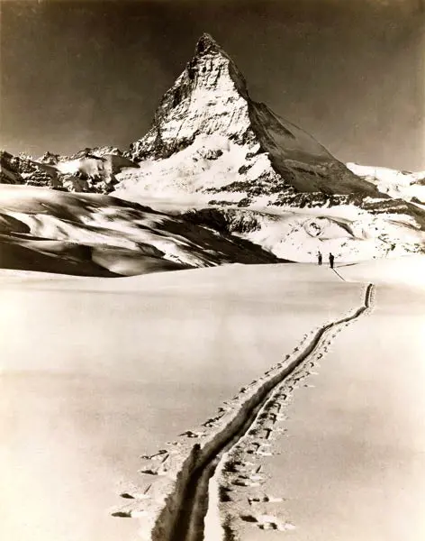 Vintage Ski Photo - Backcountry Travel 1