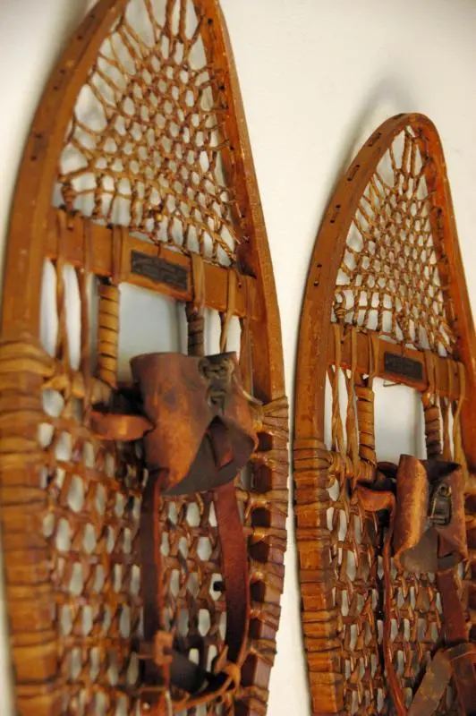 Vintage James W. Brine Co. Snowshoes 1