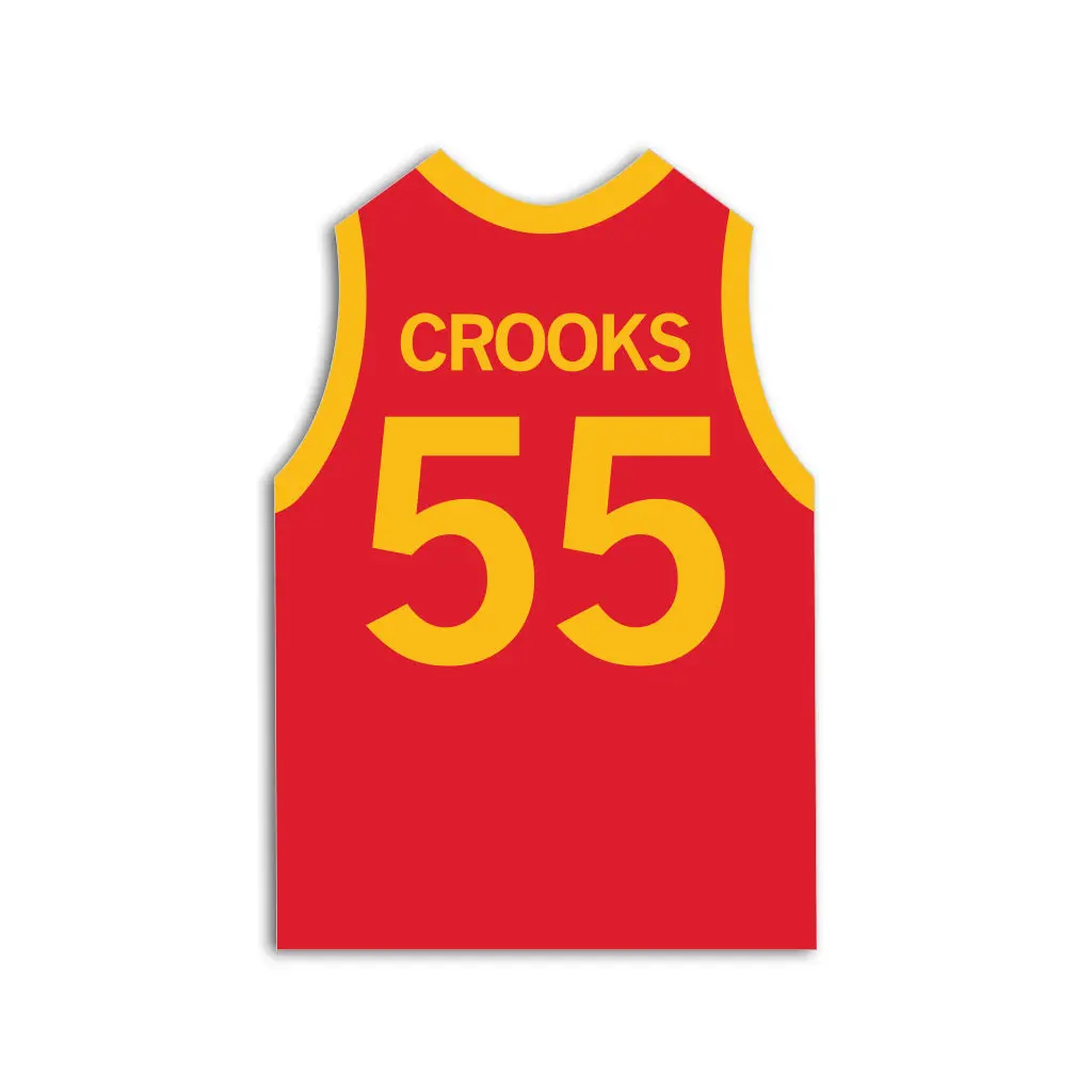 Audi Crooks 55 Jersey Die-Cut Sticker 1