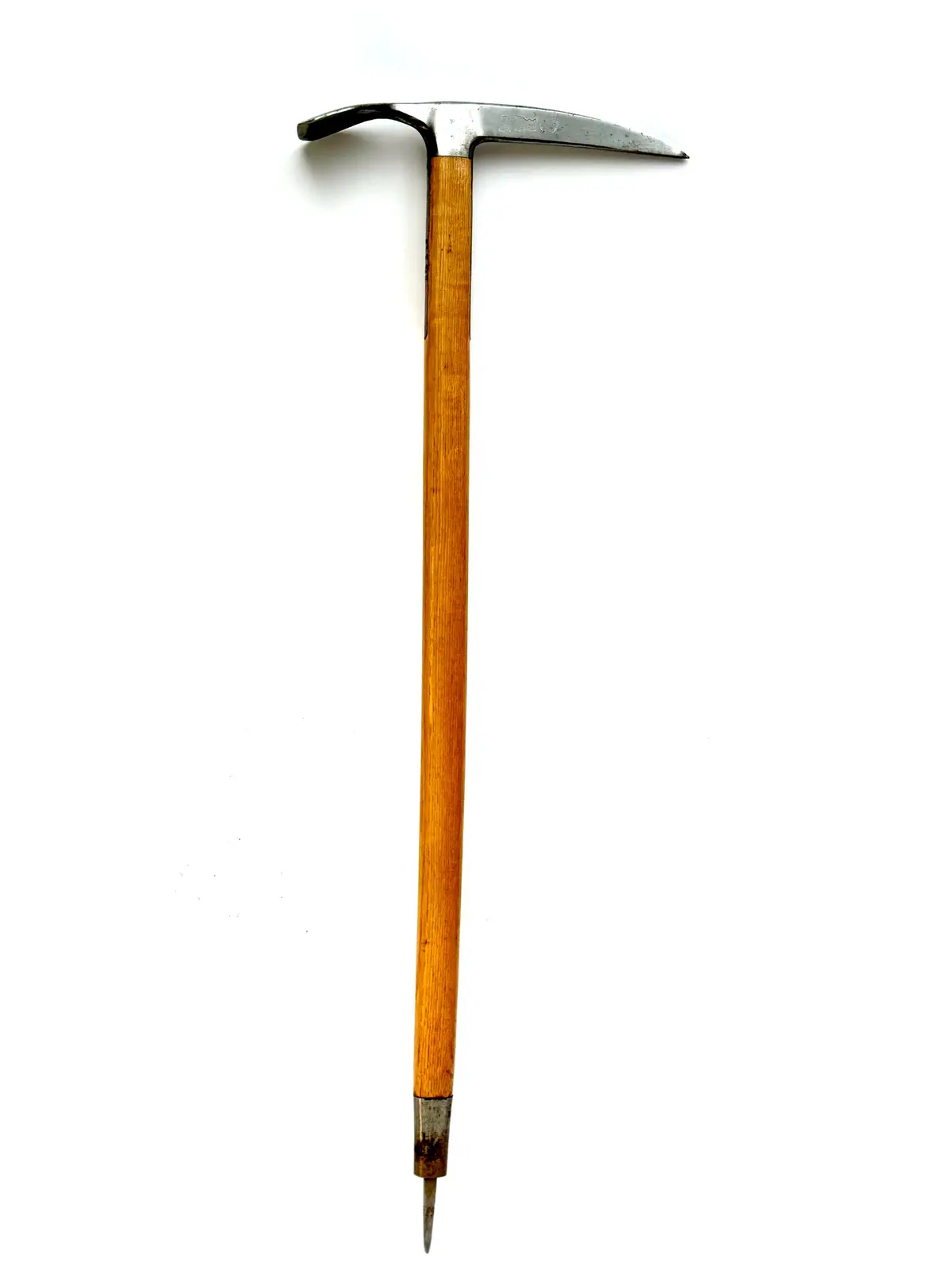 Vintage Swiss Wooden Ice Axe 1
