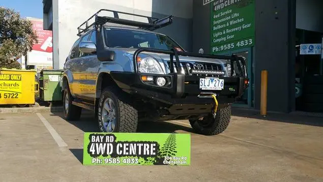 Deluxe Commercial Bull Bar To Suit Toyota Prado 120 Series 1