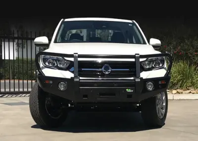 Deluxe Commercial Bull Bar To Suit Ssangyong Musso Q200/201 And Rexton 10/2018 Onwards 1
