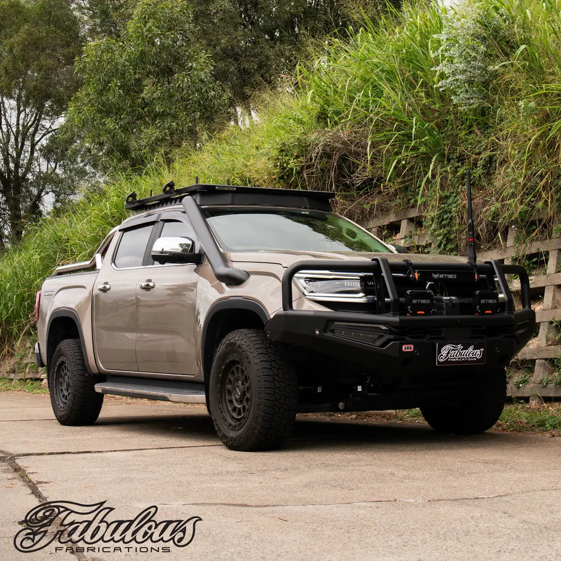 Volkswagen Amarok Next Gen 4 Inch Snorkel And Pod Filter Alloy Airbox Kit 1