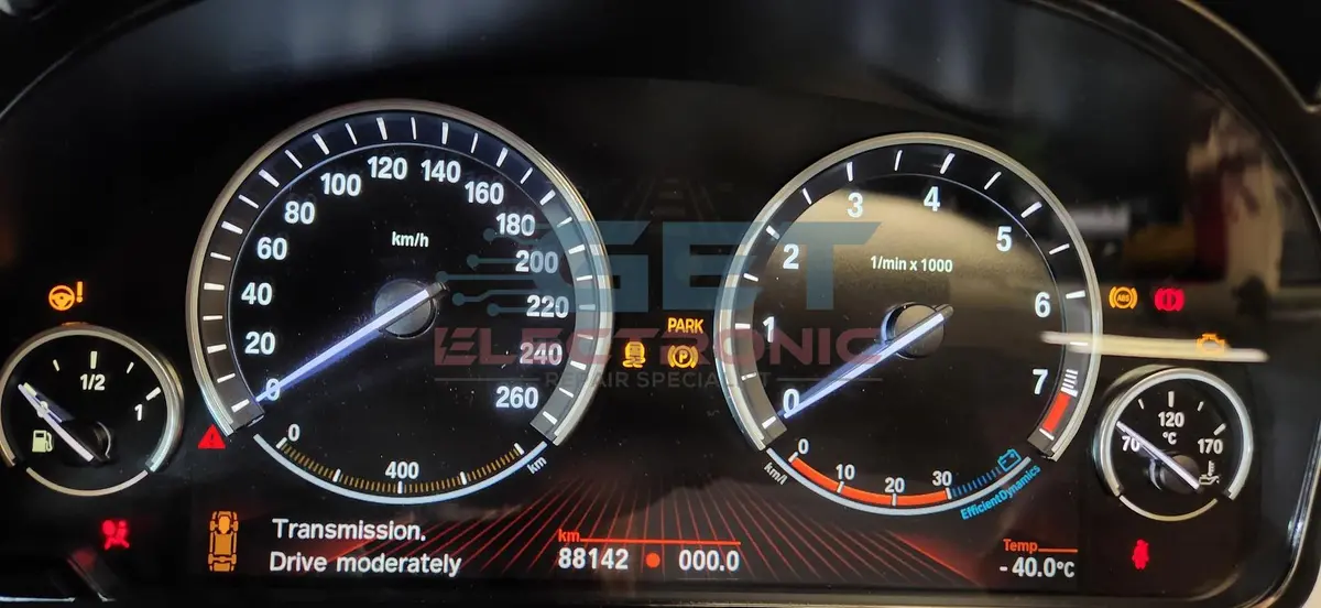 Bmw F Series Cluster Illumination Fault 1