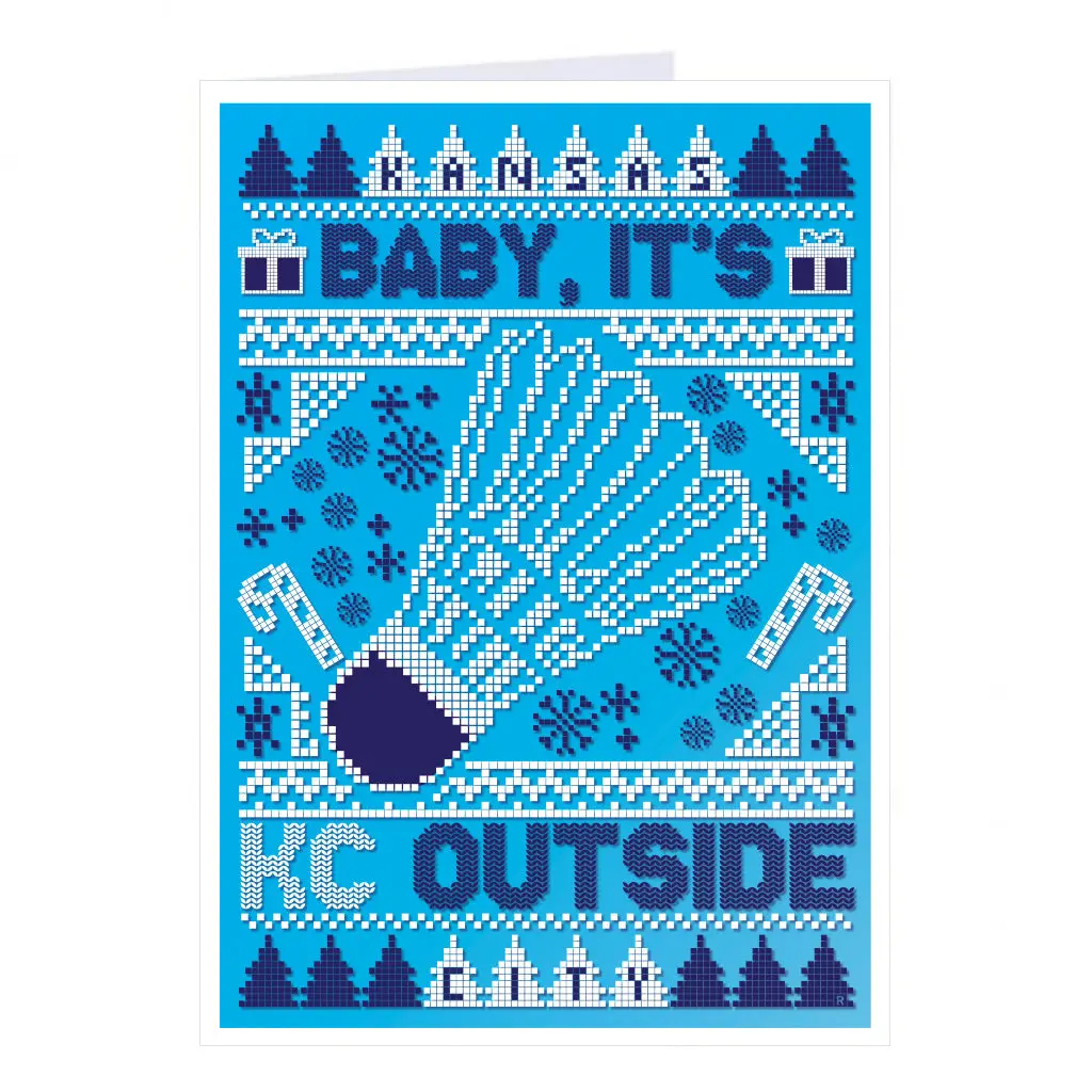 Baby It's Kc Outside Greeting Card 1