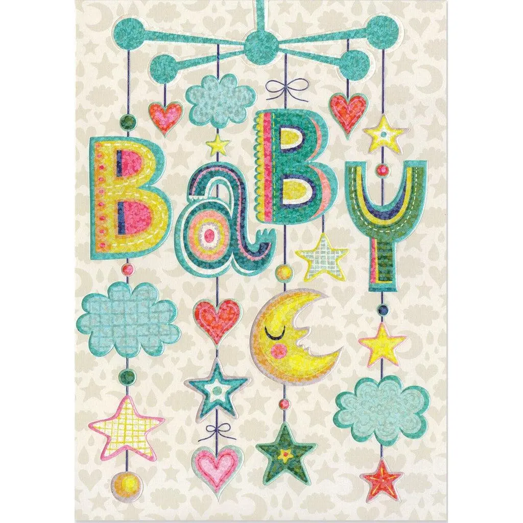 Baby Mobile - Greeting Card 1