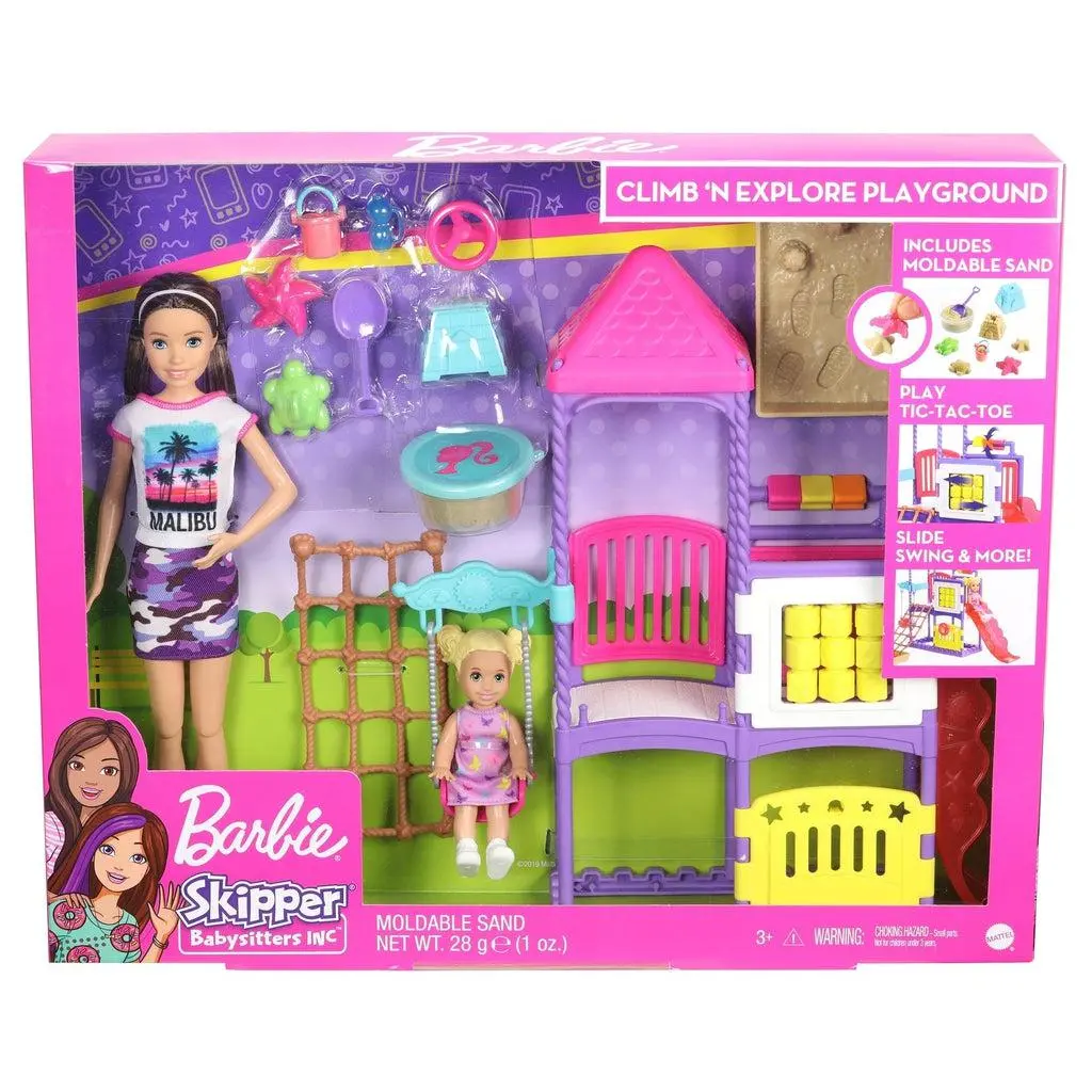 Barbie Babysitter Climb N' Explore Playground 1