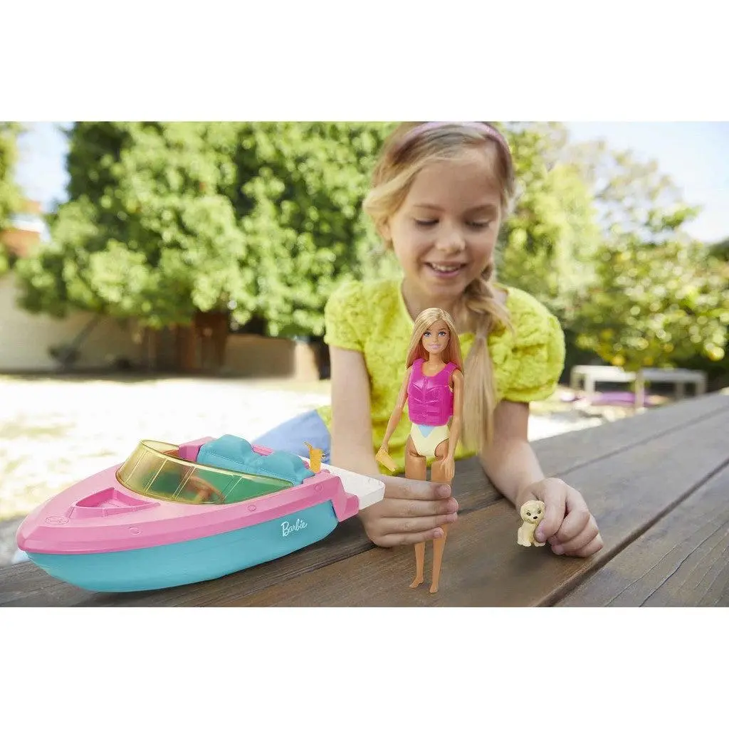 Barbie Boat With Puppy 1