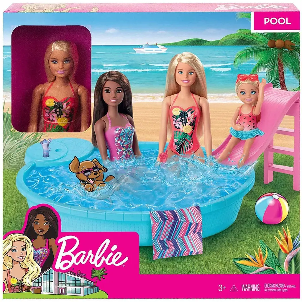 Barbie Doll And Pool Playset 1