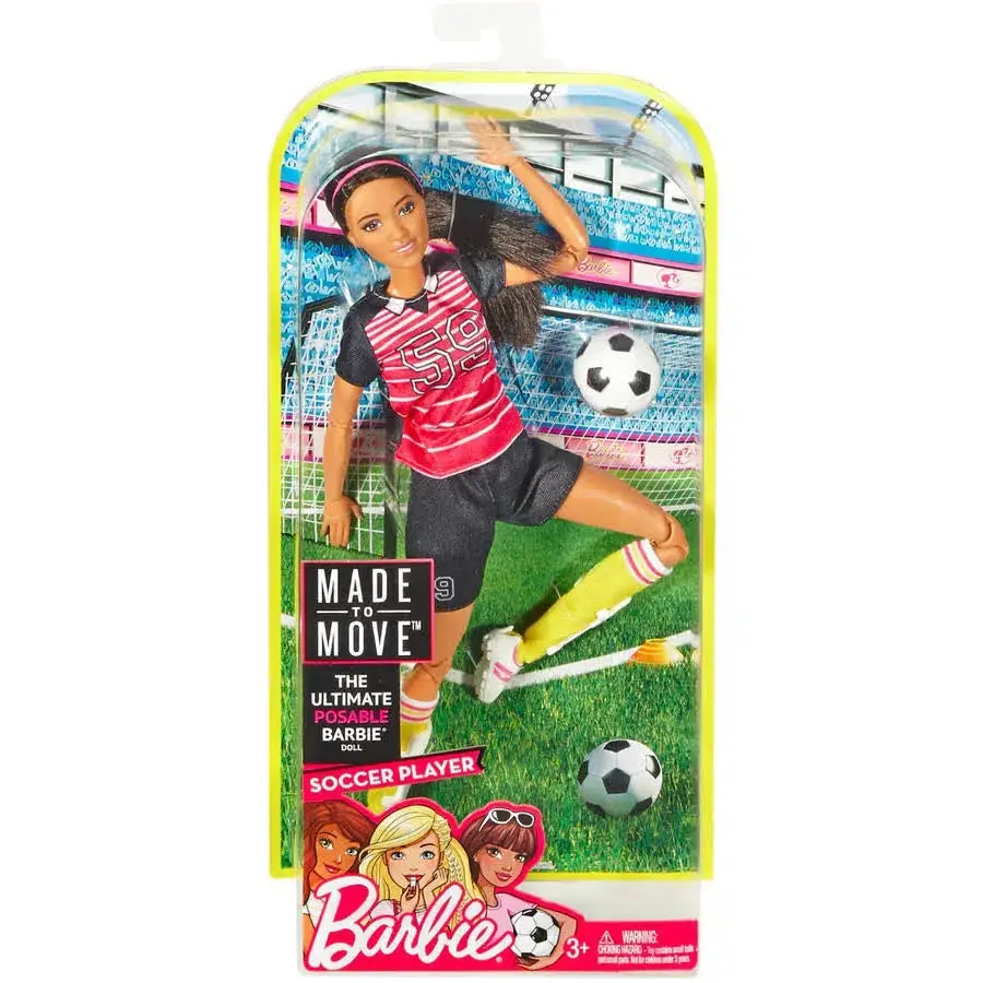 Barbie Made To Move Soccer Player 1