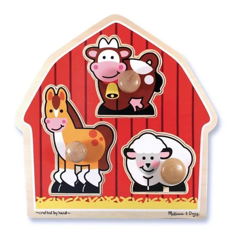 Barnyard Animals Jumbo Knob 1