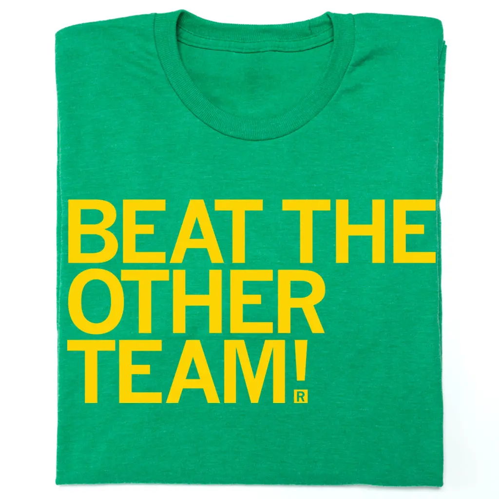 Beat The Other Team Green & Gold 1