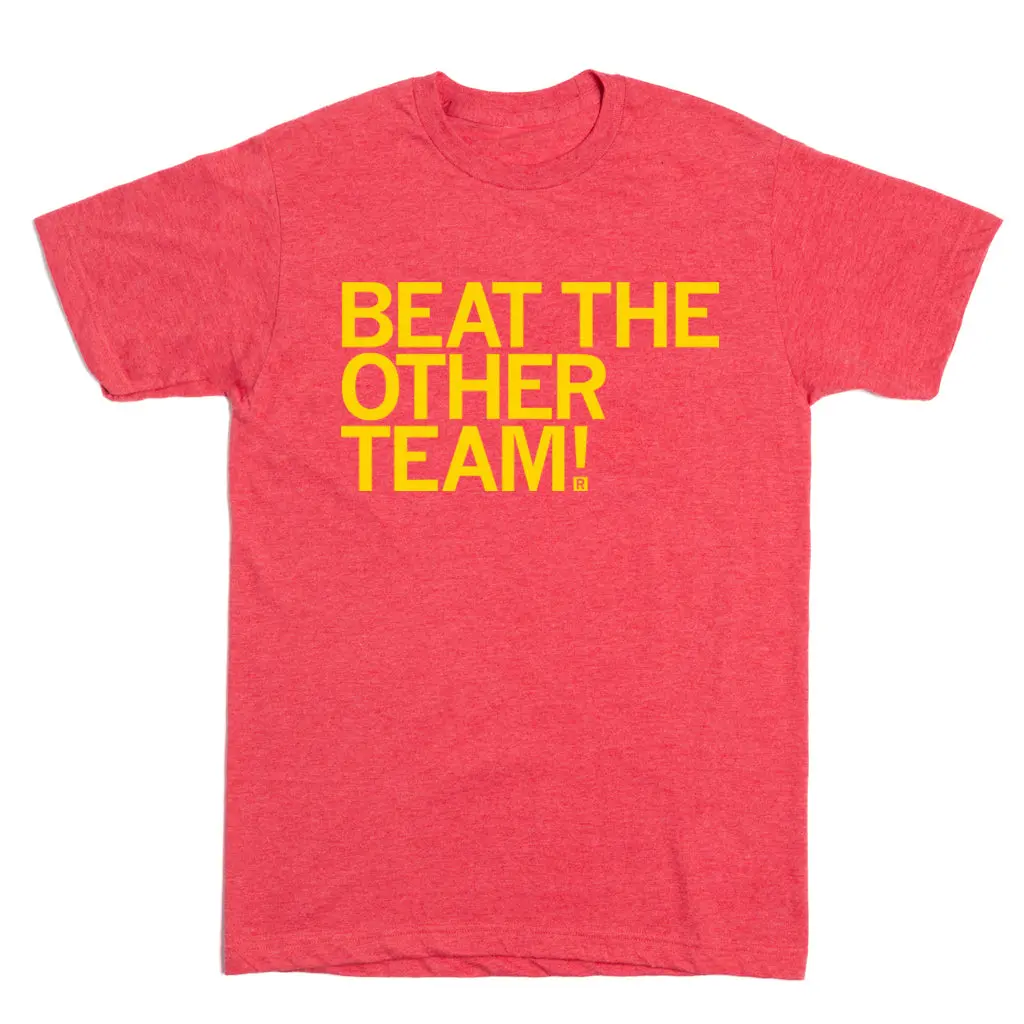 Beat The Other Team Red & Gold 2