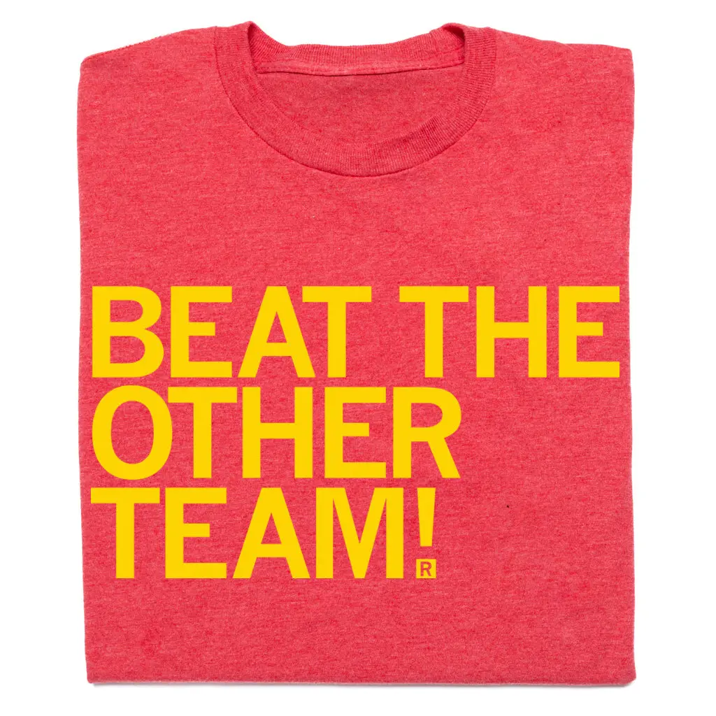 Beat The Other Team Red & Gold 1