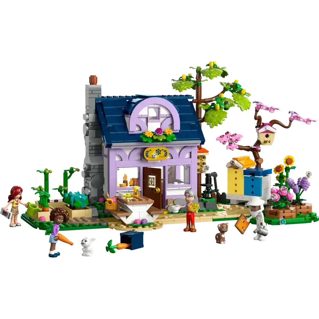 Beekeeper's House And Flower Garden 1