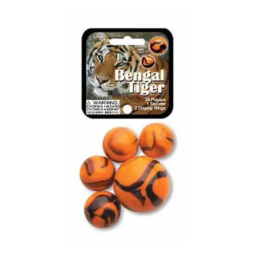 Bengal Tiger Marbles 1