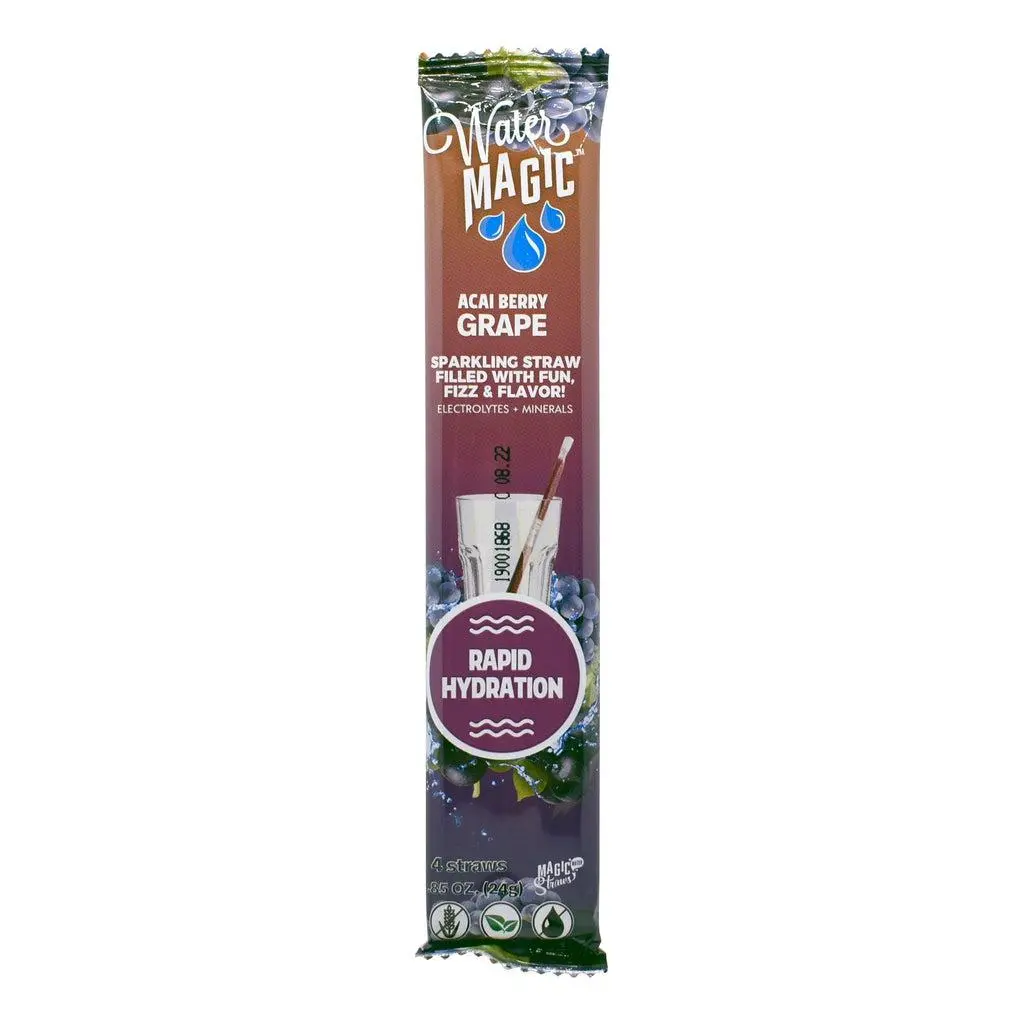 Berry Grape Water Straws 1