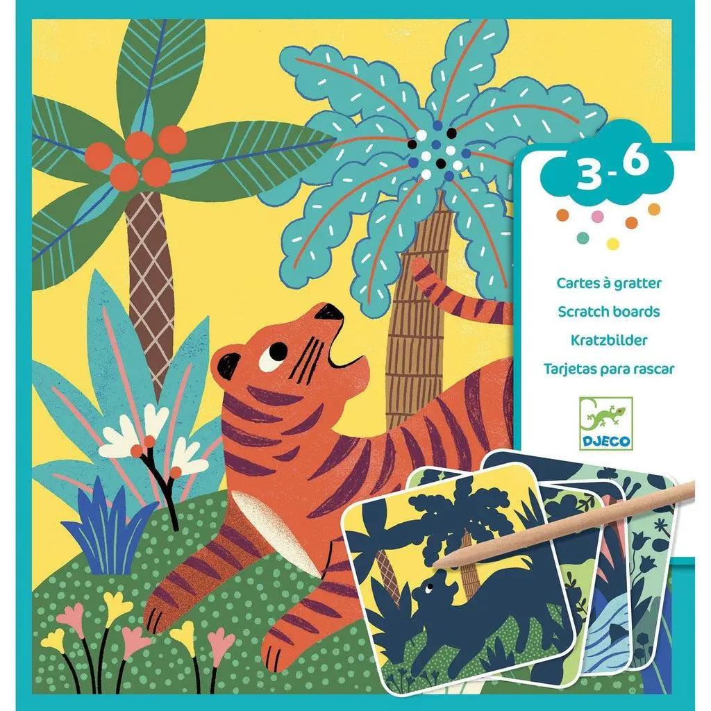 Big Animals Scratch Cards 1