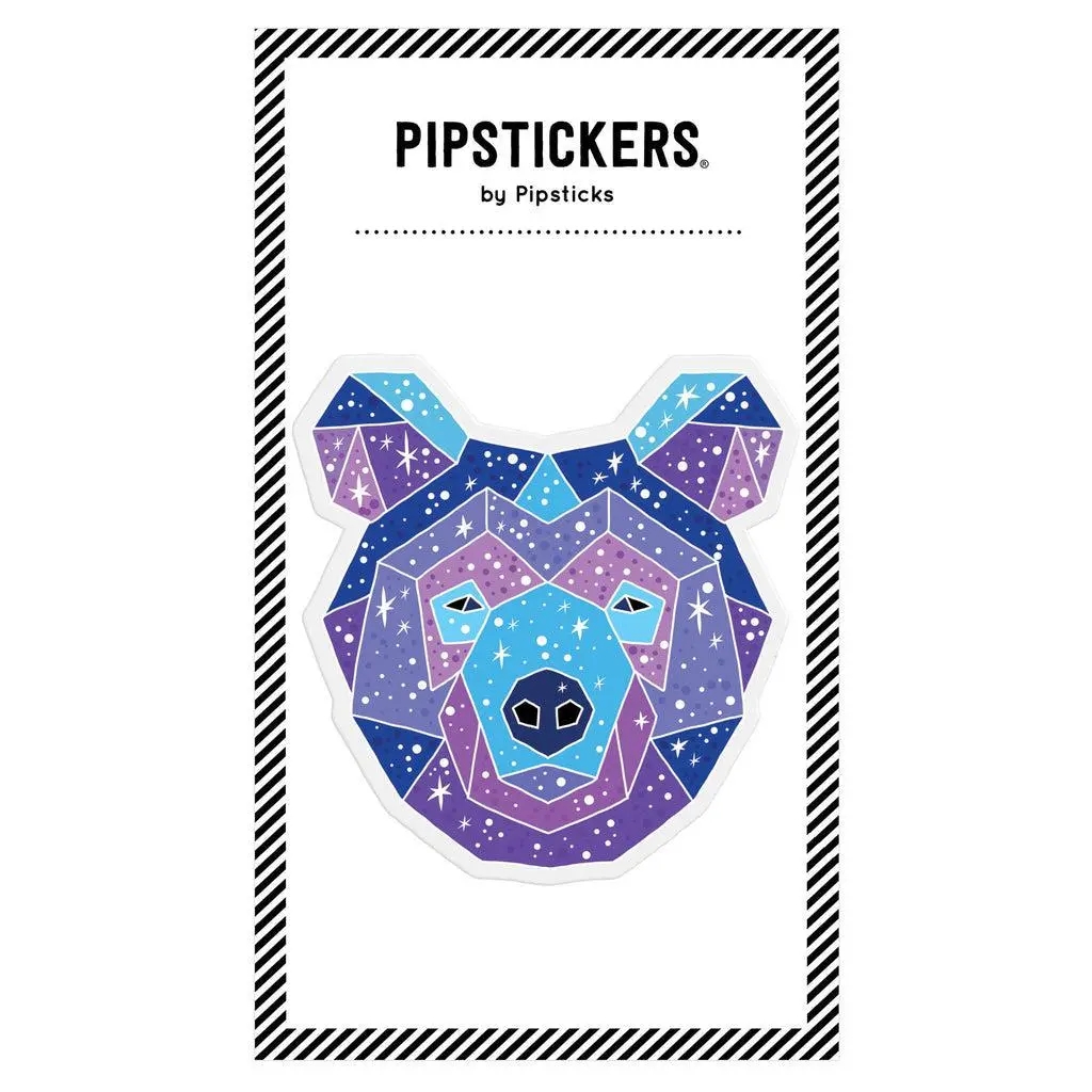 Big Puffy Astrology Bear Sticker 1