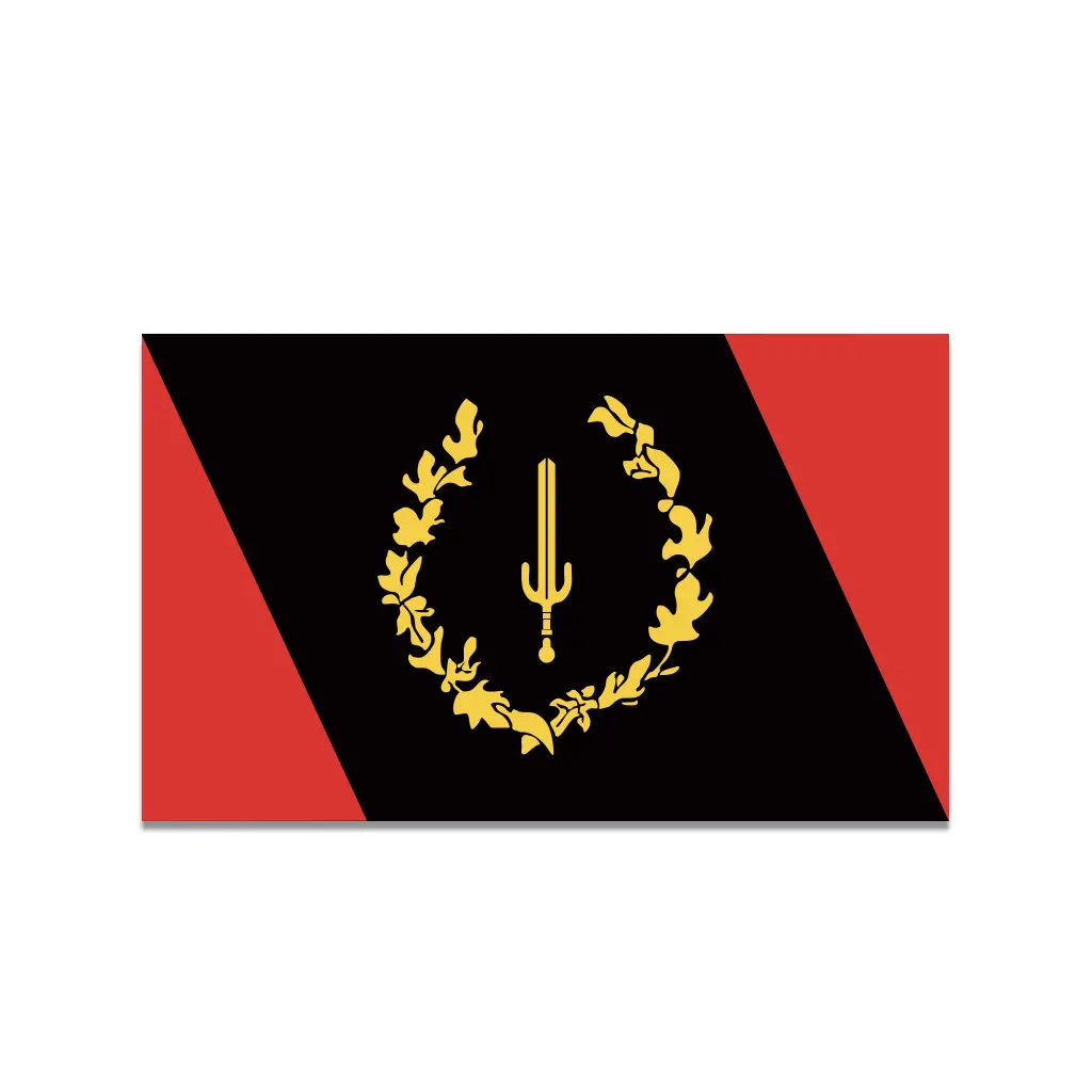 Black American Heritage Flag Die-Cut Sticker 1