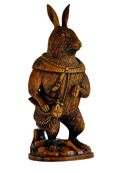 Black Forest Rabbit Carving 1