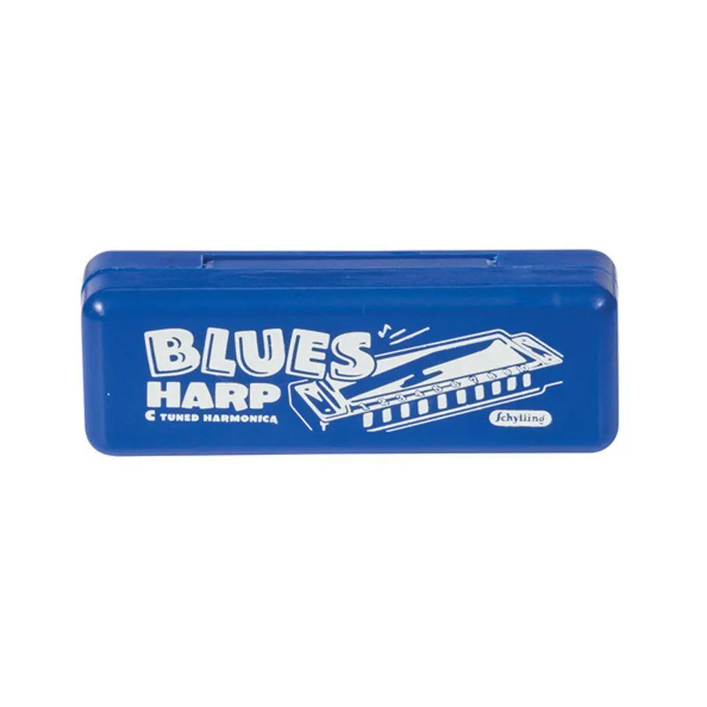 Blues Harmonica In Plastic Case 1