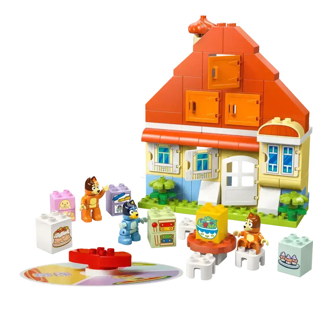Bluey's Family House With Memory Game 1