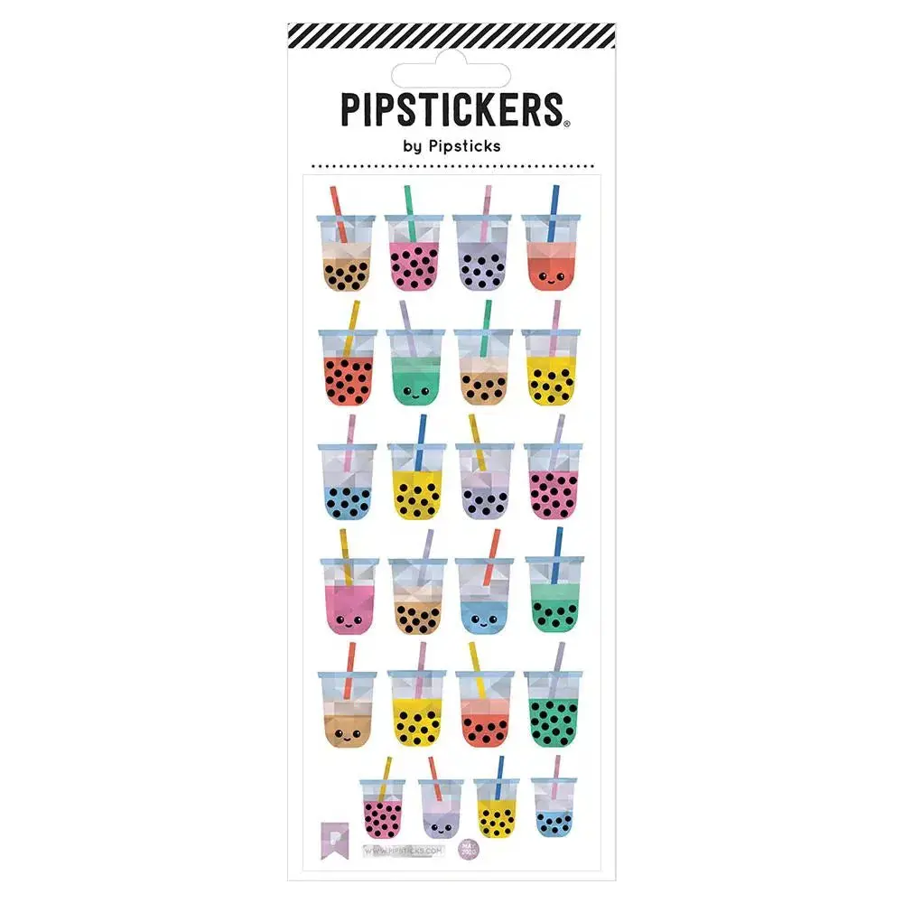 Boba Tea Party Stickers 1