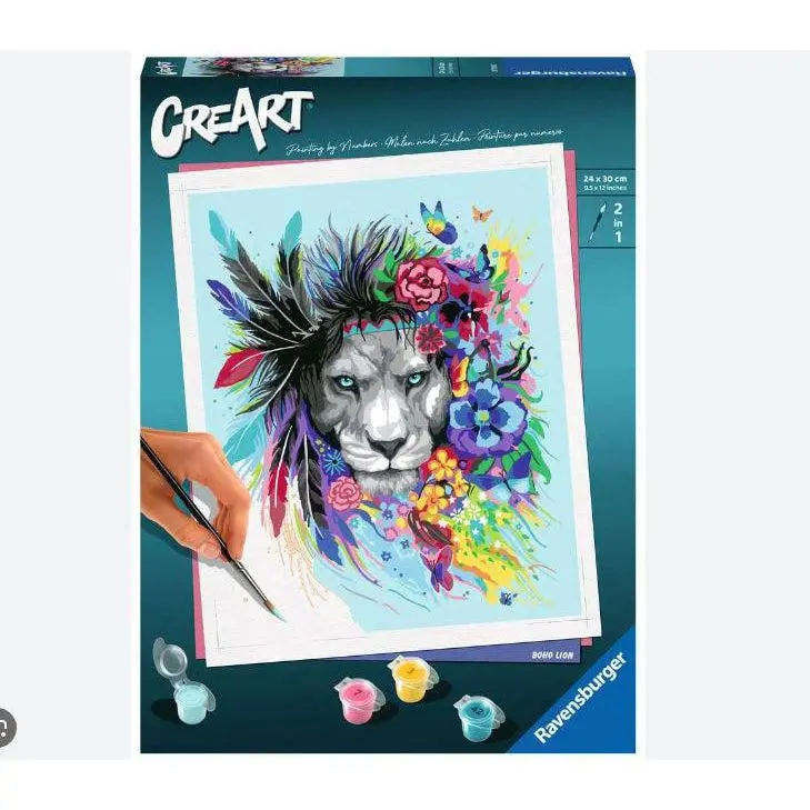 Boho Lion Creart 1
