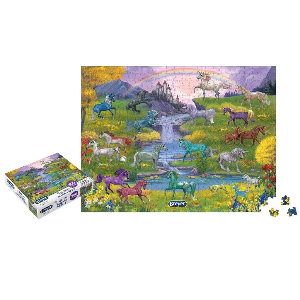 Breyer Unicorn Jigsaw Puzzle 500Pc 1