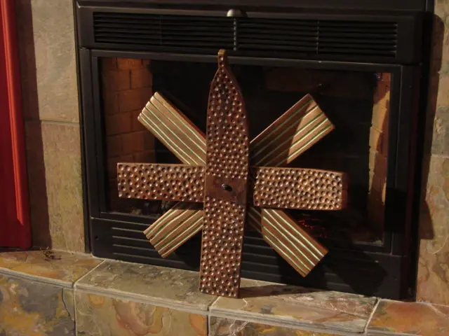 Bronzed Snowflake 2
