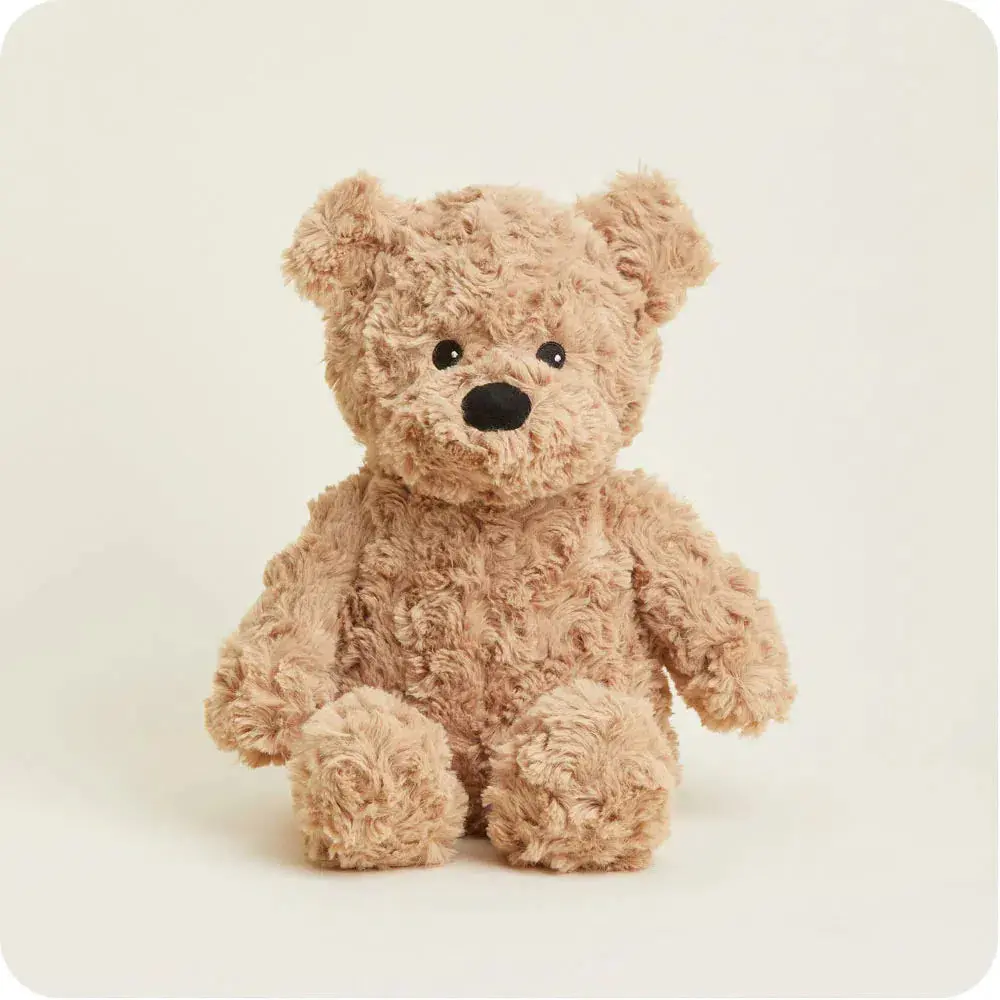 Brown Curly Bear - Warmies 1