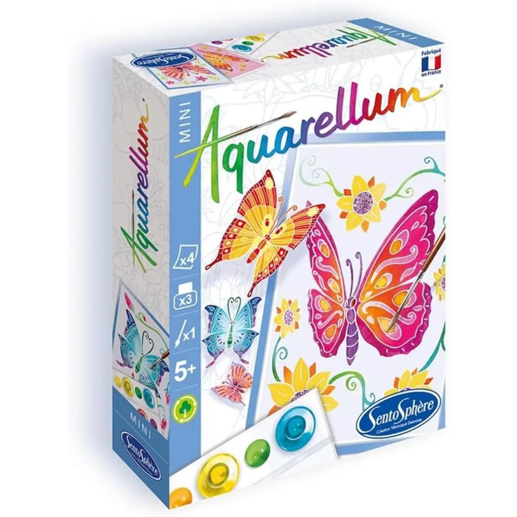 Butterflies - Aquarellum Mini 1