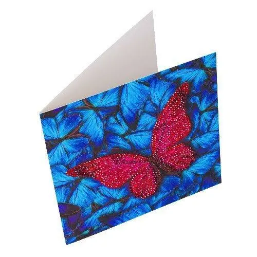 Butterfly - Crystal Art Card Kit 1