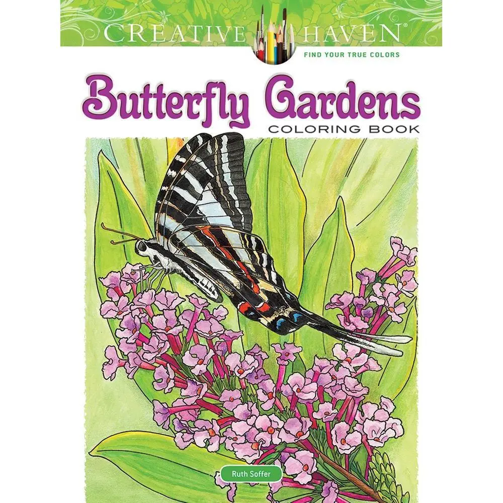 Butterfly Gardens Coloring Book Ch 1