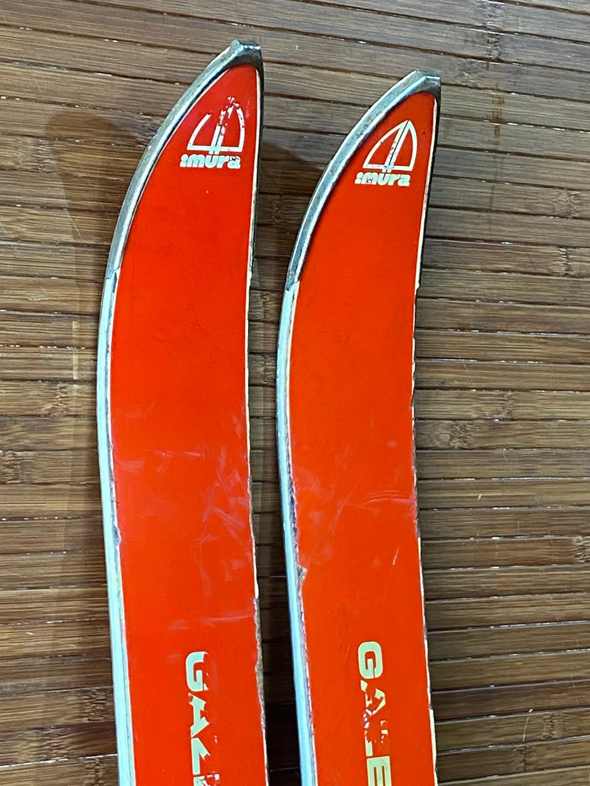 Vintage 1940S Downhill Skis 1