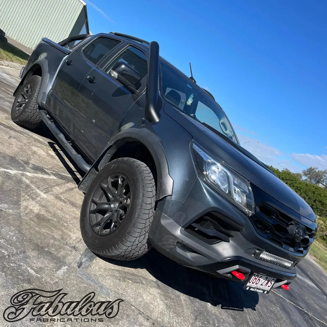 Holden Rg1/Rg2 Colorado Stainless Snorkel (Short Or Mid Entry) 1