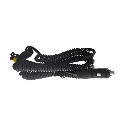 Lightforce Cig. Plug Lead With Curly Cord And Amp Plug 1