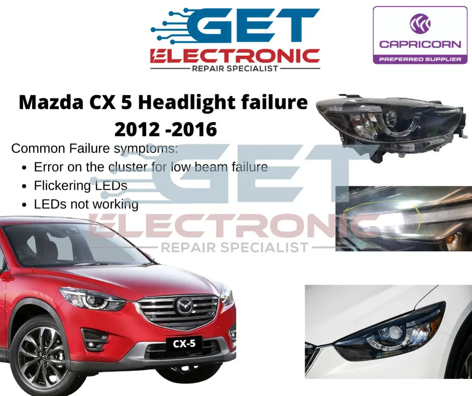 Cx5 Headlight Repair - 2012-2016 1