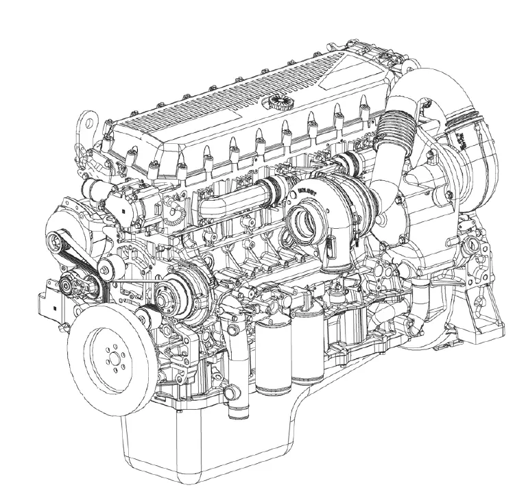 Case Ih 12.9L Turbo Compound Engine Official Workshop Service Repair Manual 1