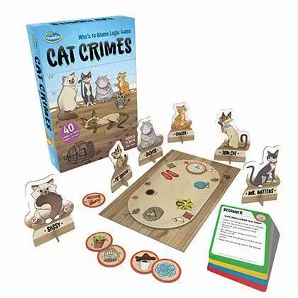 Cat Crimes Logical Deduction Game 1
