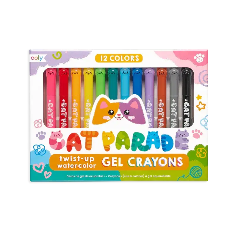 Cat Parade Watercolor Gel Crayons 1