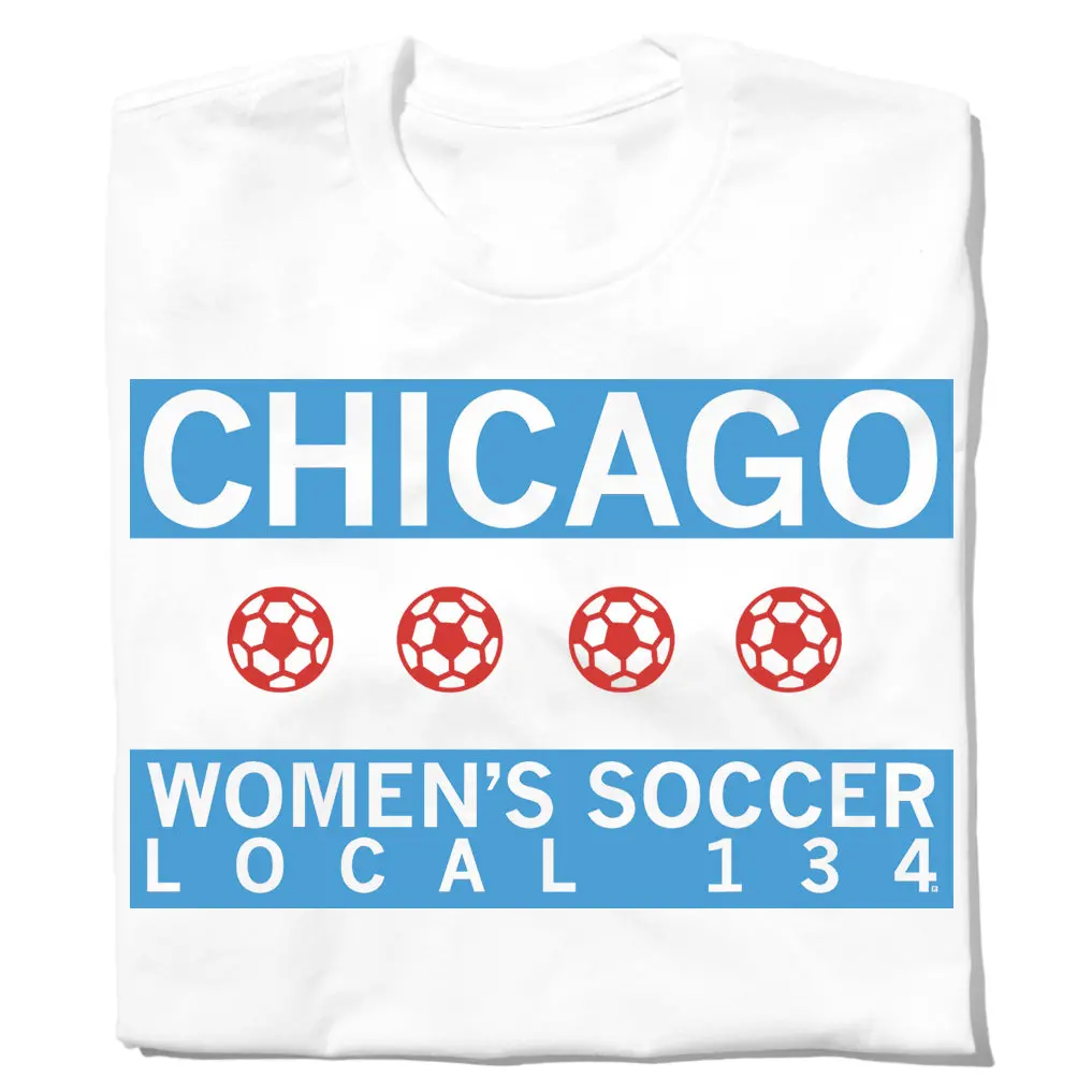 Women's Soccer Chicago Flag 1