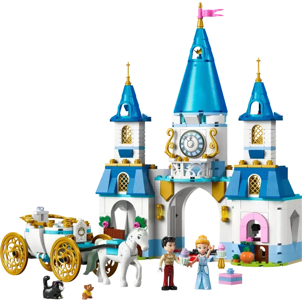 Cinderella's Castle & Horse Carriage 1