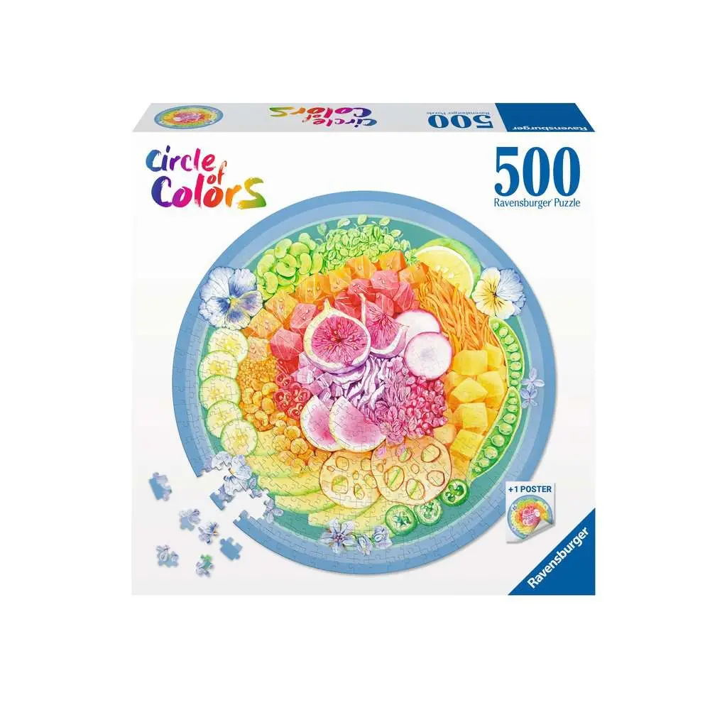 Circle Of Colors: Poke Bowl 500Pc 1