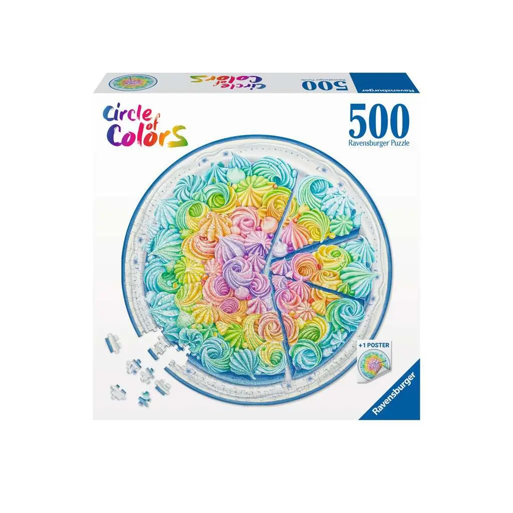 Circle Of Colors: Rainbow Cake 500Pc 1