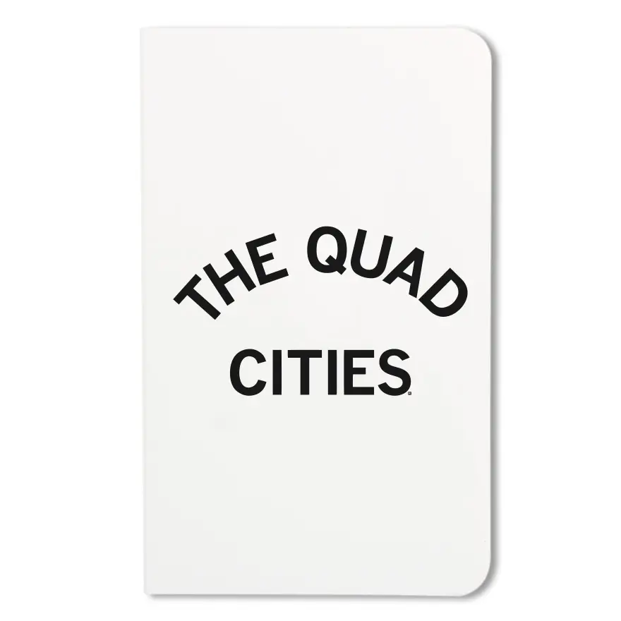 Quad Cities Curved Logo Notebook 1