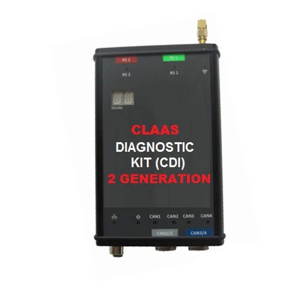 Genuine Claas Diagnostic Kit (Cdi) - With Latest Claas Cds 7.5.1 [Update 2021] (Cdi, (4 Can, Wi-Fi, 2Nd Generation)) 1