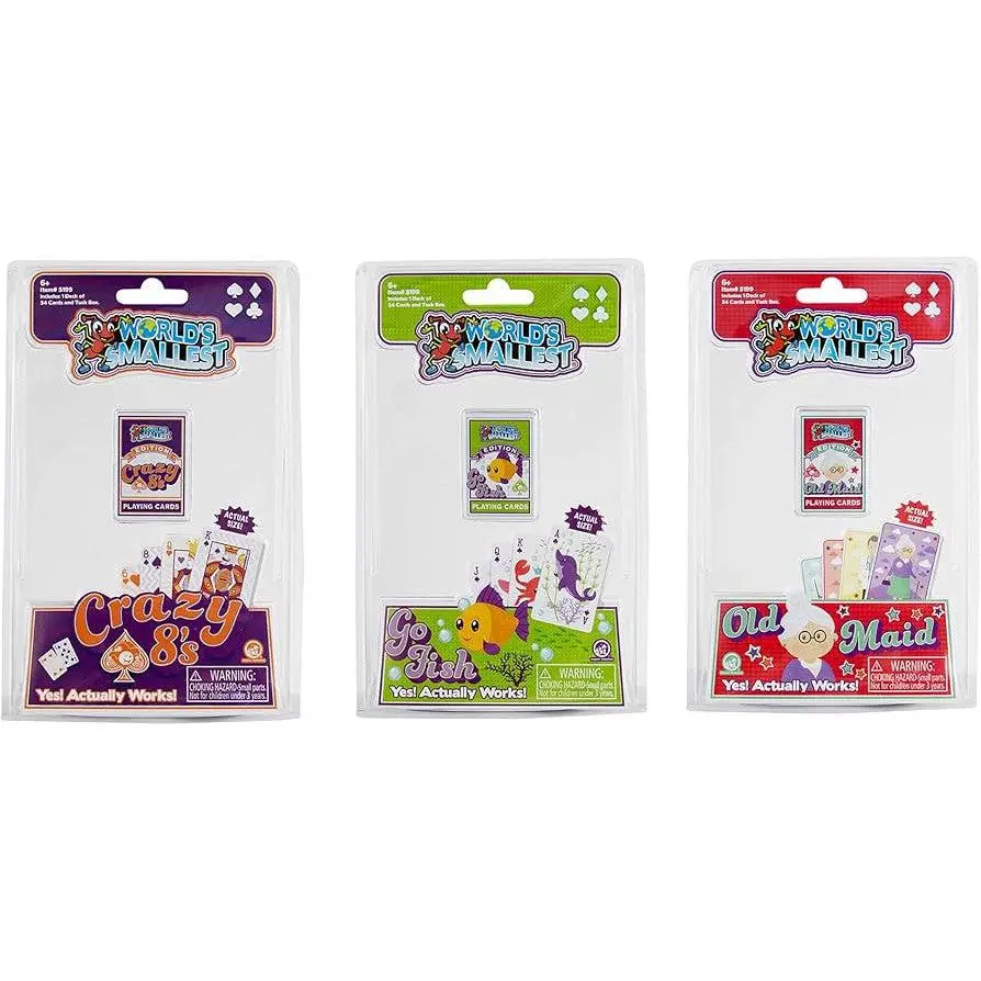 Classic Kids' Card Games World's Smallest 1